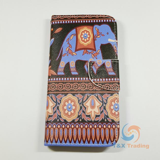 Samsung Galaxy S6 Edge - Book Style Wallet Case with Design