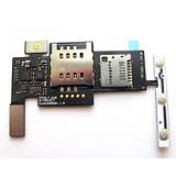 Sim SD connector flex side button for LG Optimus Black P970