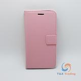 LG Q6 - Book Style Wallet Case With Strap