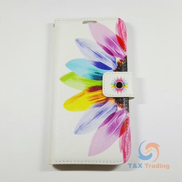 Samsung Galaxy S6 Edge - Book Style Wallet Case with Design