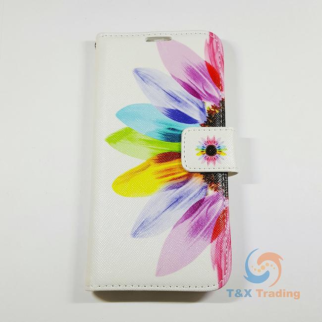 Samsung Galaxy S6 Edge - Book Style Wallet Case with Design