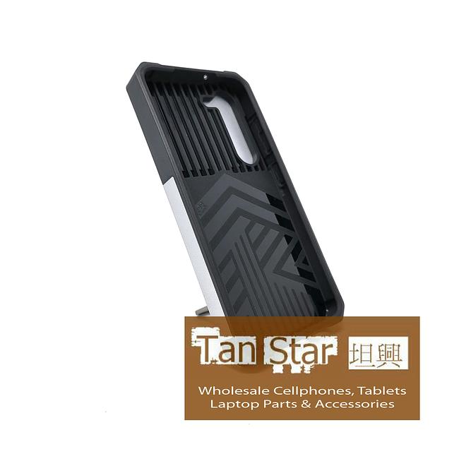 Samsung Galaxy S23 Plus - Secure Card Holder Magnet Enabled Case with Ring Kickstand