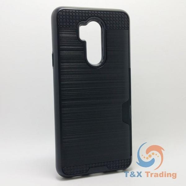 LG G7 - Slim Sleek Case with Credit Card Holder Case