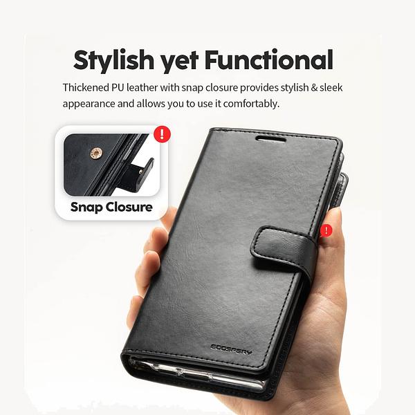 Apple iPhone 14 Pro Max- Goospery Mansoor Wallet Case