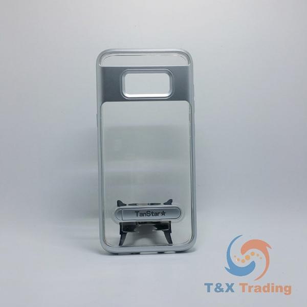 Samsung Galaxy S8 - TanStar Aluminum Bumper Frame Case with Kickstand