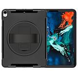 Apple iPad 12.9" 3rd Gen 2018 - Heavy Duty Shockproof Rotatable Case with Kickstand
