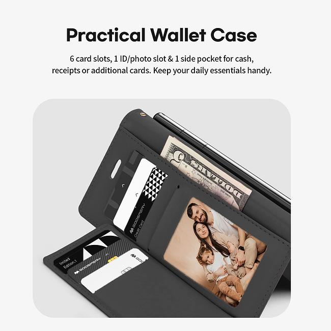 Samsung Galaxy S22 -  Goospery Rich Case with Extra Pocket