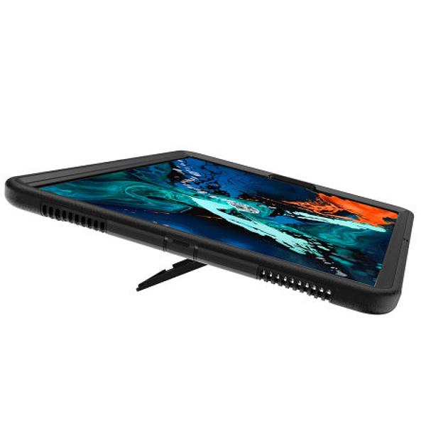 Apple iPad 12.9" 3rd Gen 2018 - Heavy Duty Shockproof Rotatable Case with Kickstand
