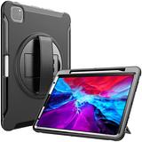 Apple iPad 12.9" 4th Gen / 5th Gen / 6th Gen / iPad Air 13" M2 (2024) - Heavy Duty Shockproof Rotatable Case with Kickstand