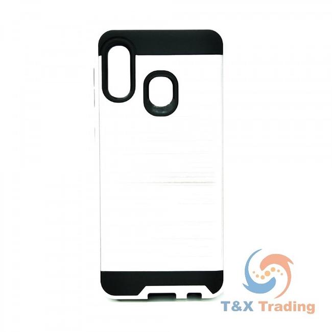 Samsung Galaxy A10E - Slim Sleek Brush Metal Case