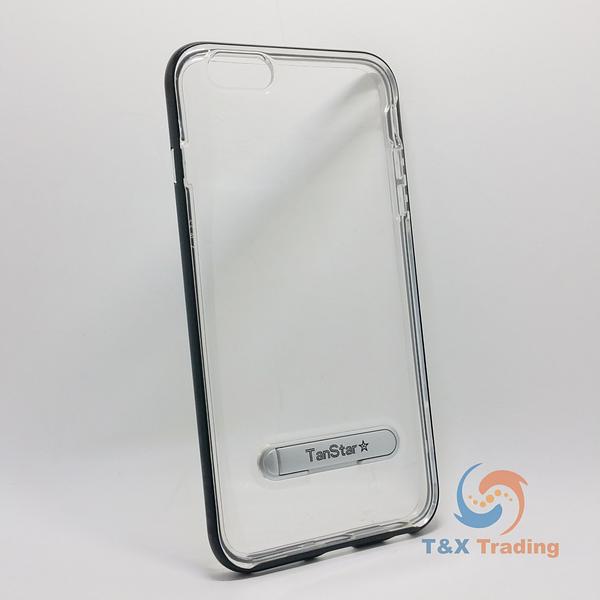 Apple iPhone 6 Plus / 6S Plus - TanStar Aluminum Bumper Frame Case with Kickstand