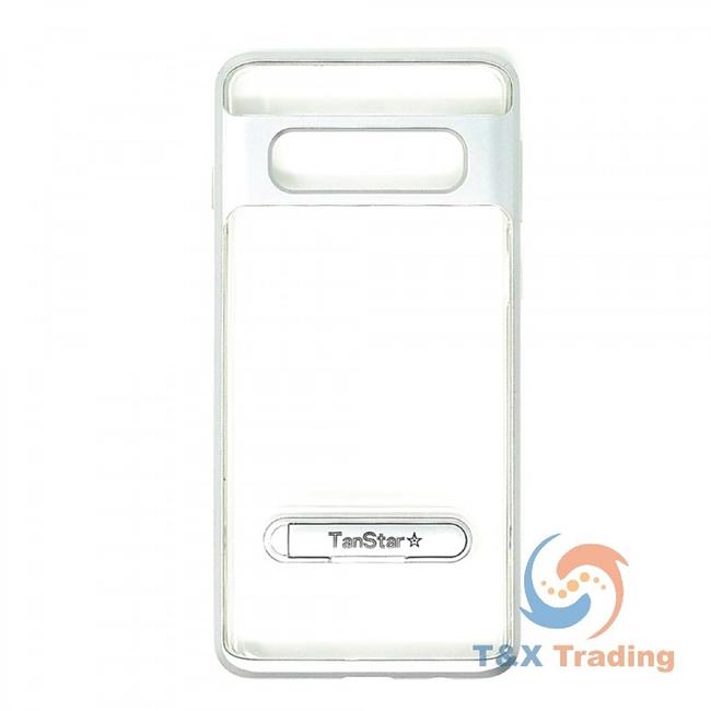 Samsung Galaxy S10 - TanStar Aluminum Bumper Frame Case with Kickstand