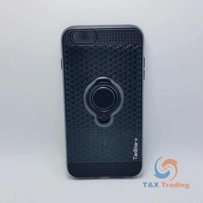 Apple iPhone 6 Plus / 6S Plus - TanStar Magnet Enabled Case with Ring Kickstand