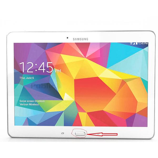 home button for Samsung T530 T535 T531 Tab 4 10"