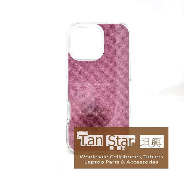 Apple iPhone 16 Pro Max - Twinkling Glass Crystal Phone Case