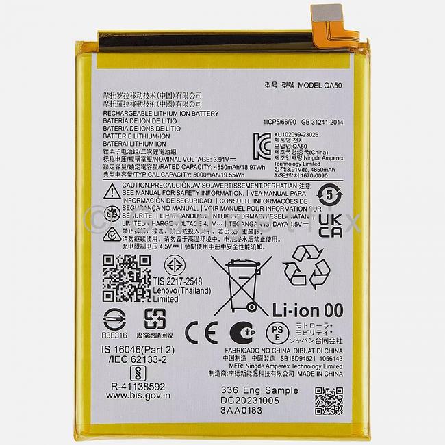 replacement battery QA50 for Moto G Power 2024 XT2415 G55 XT2435 G24 Power XT2425