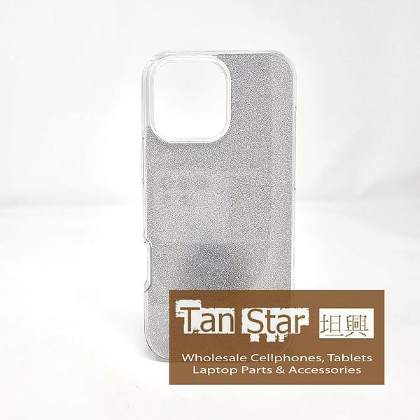 Apple iPhone 16 Pro Max - Twinkling Glass Crystal Phone Case