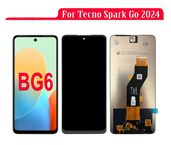 lcd digitizer assembly for Tecno Spark Go 2024 BG6