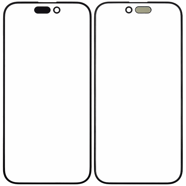 2 in 1 (Glass + OCA Pre-Installed) For iPhone 15 Pro