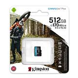 Kingston Micro SD with TF adapter memory card 512GB