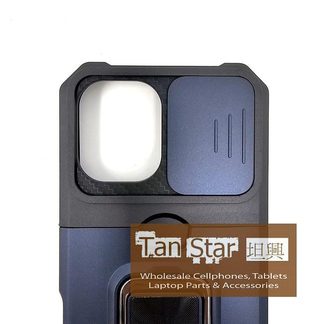 Apple iPhone 17 - Secure Card Holder Magnet Enabled Case with Ring Kickstand