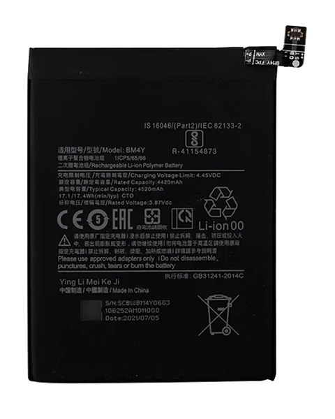 replacement battery BM4Y for POCO F3 Redmi K40 Mi 11i Mi 11X Mi 11X Pro