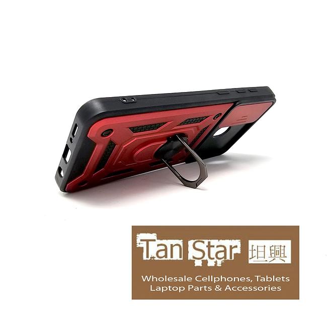 Samsung Galaxy A20 / A30 / A50 - Undercover Magnet Enabled Case with Ring Kickstand