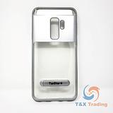 Samsung Galaxy S9 - TanStar Aluminum Bumper Frame Case with Kickstand