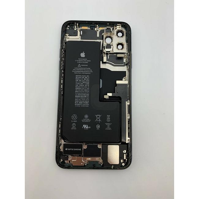 back housing complete for iphone 11 Pro Max (used, original pull, good condition)