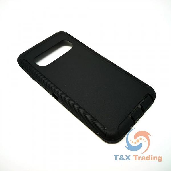 Samsung Galaxy S10e - Fashion Defender Case with Belt Clip