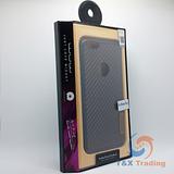Apple iPhone 6 Plus / 6S Plus - WUW Carbon Fiber Silicone Hard Case