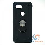 Google Pixel 3A - Transformer Magnet Enabled Case with Ring Kickstand