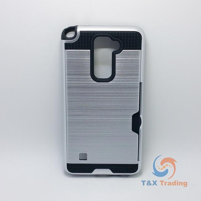 LG Stylo 2 / Stylo 2 Plus / Stylus 2 - Slim Sleek Case with Credit Card Holder Case