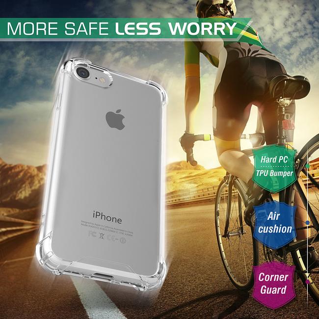 Apple iPhone 6 / 6s / 7 / 8 / SE 2020 / SE 2022 - Reinforced Corners Silicone Phone Case