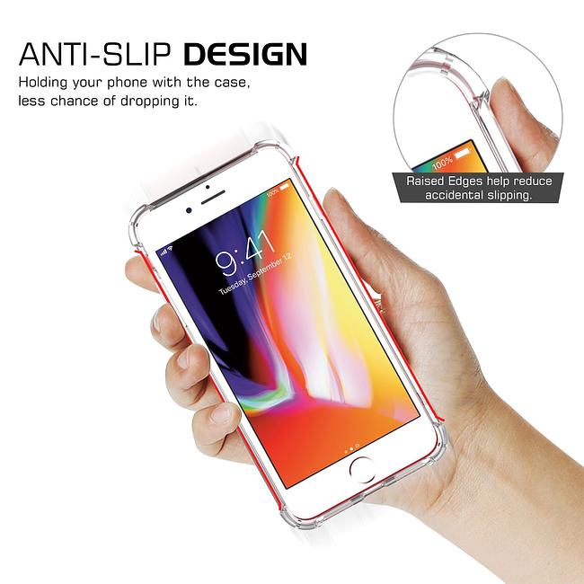 Apple iPhone 6 / 6s / 7 / 8 / SE 2020 / SE 2022 - Reinforced Corners Silicone Phone Case