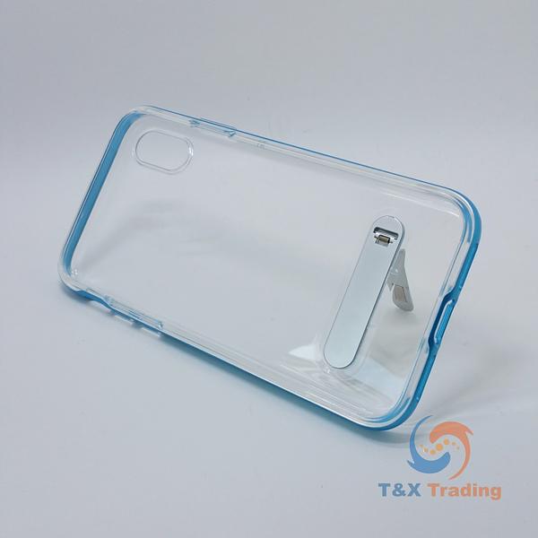 Apple iPhone XS Max - Aluminum Bumper Frame Case with Kickstand