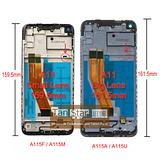 LCD Display with FRAME for Samsung Galaxy A11 A115 A115F