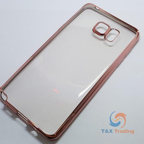 Samsung Galaxy Note 5 - Chrome Edge Silicone Case