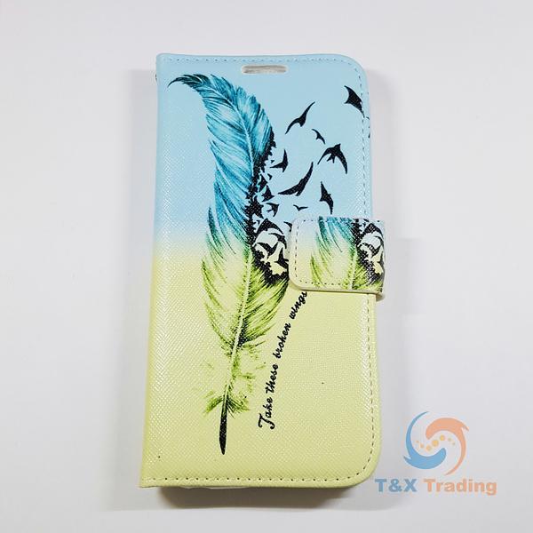 Samsung Galaxy S6 - Book Style Wallet Case with Design