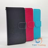 Universal A4 (4.3-4.8 inch) - Book Style Wallet Case with Strap
