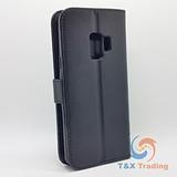 Samsung Galaxy S9 - Butterfly Book Style Wallet Case with Strap