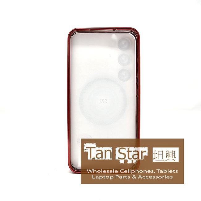 Samsung Galaxy S23 FE - Chrome Edge Magnet RING Silicone Case