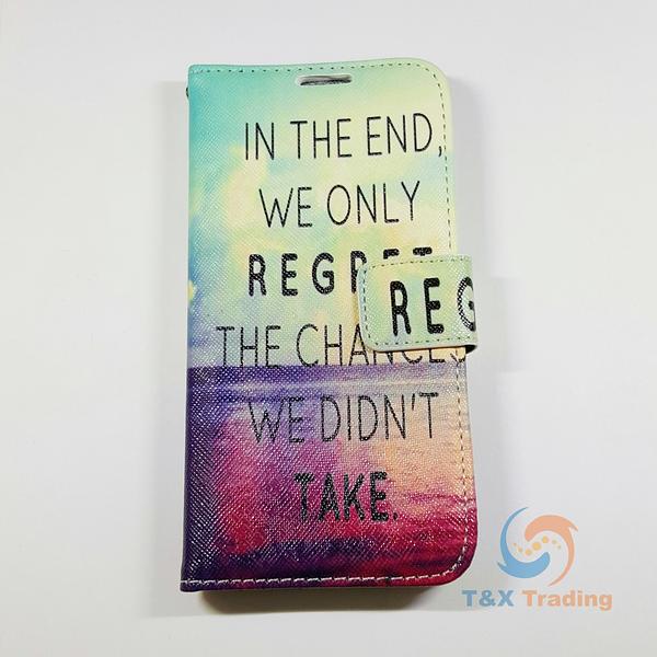 Samsung Galaxy S6 - Book Style Wallet Case with Design