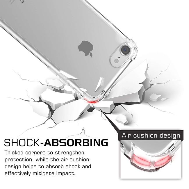 Apple iPhone 6 / 6s / 7 / 8 / SE 2020 / SE 2022 - Reinforced Corners Silicone Phone Case