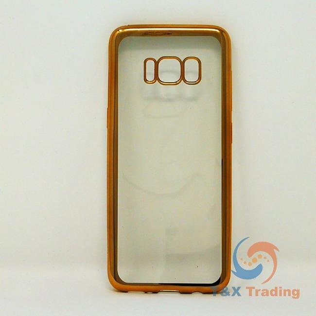 Samsung Galaxy S8 - Chrome Edge Silicone Case
