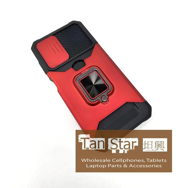 Samsung Galaxy A36 5G / A56 5G - Secure Card Holder Magnet Enabled Case with Ring Kickstand