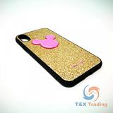 Apple iPhone X / XS - WUW Glitter Gold Mickey Case WUW-K105