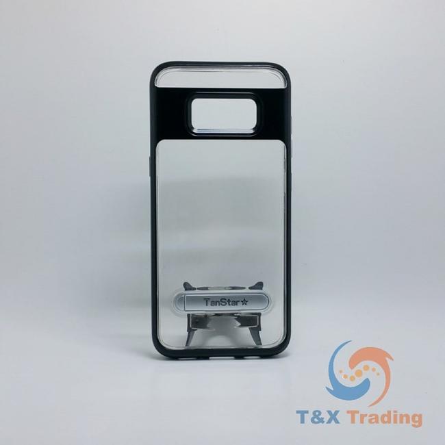 Samsung Galaxy S8 - TanStar Aluminum Bumper Frame Case with Kickstand