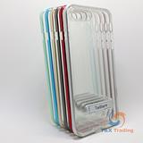 Apple iPhone 7 Plus / 8 Plus - TanStar Aluminum Bumper Frame Case with Kickstand
