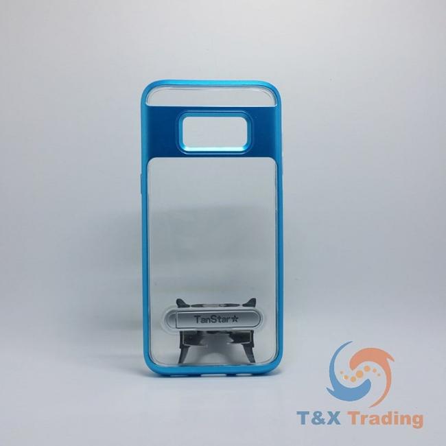 Samsung Galaxy S8 - TanStar Aluminum Bumper Frame Case with Kickstand
